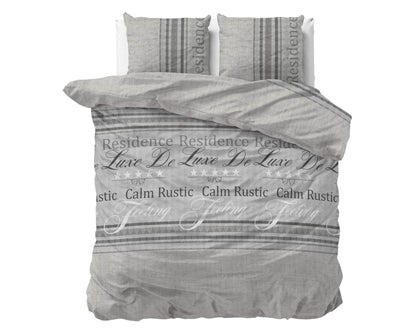 Bettbezug Residence Grau 240x220 cm - Palo24