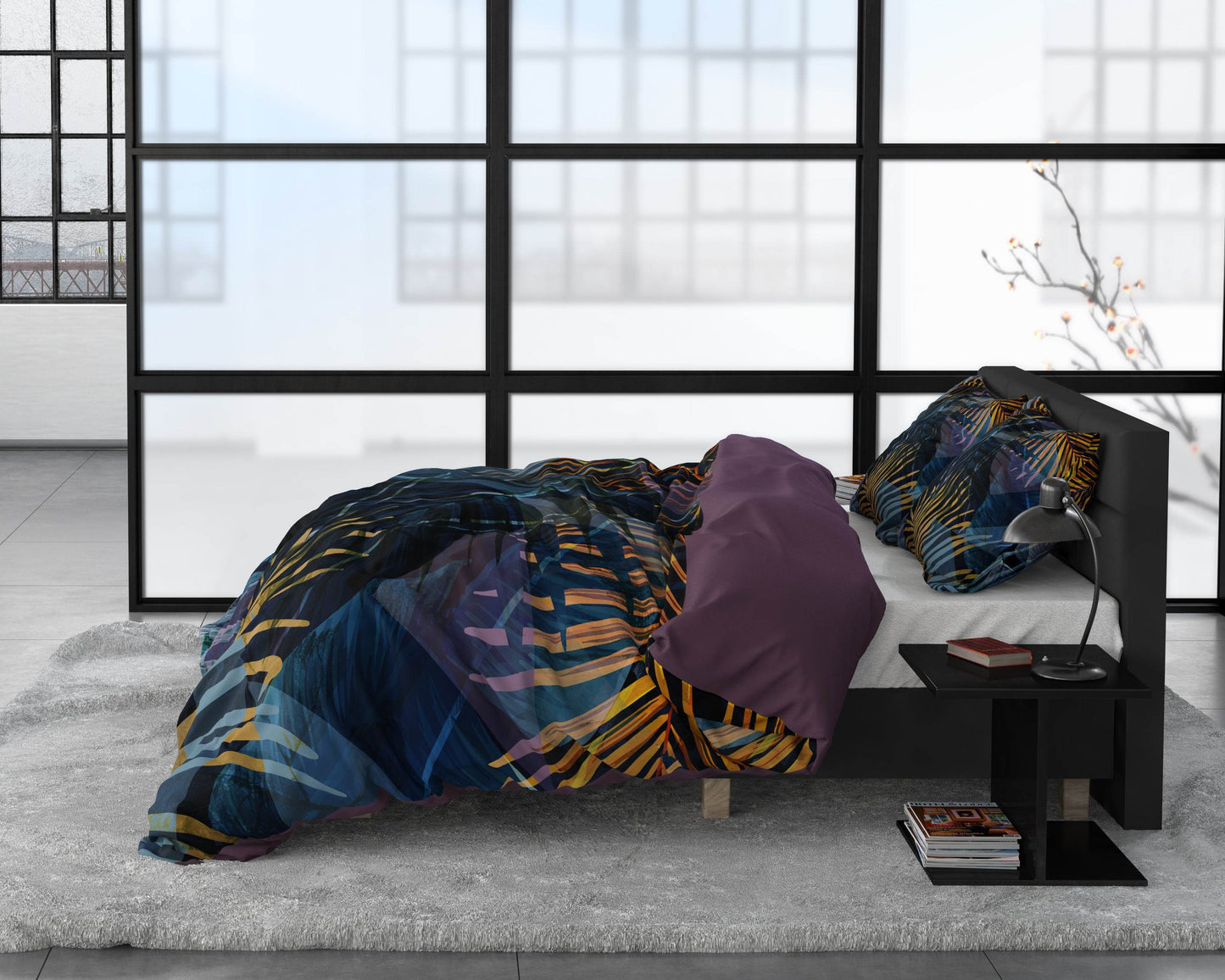 Bettbezug Marina Navy 200 x 220 cm - Palo24