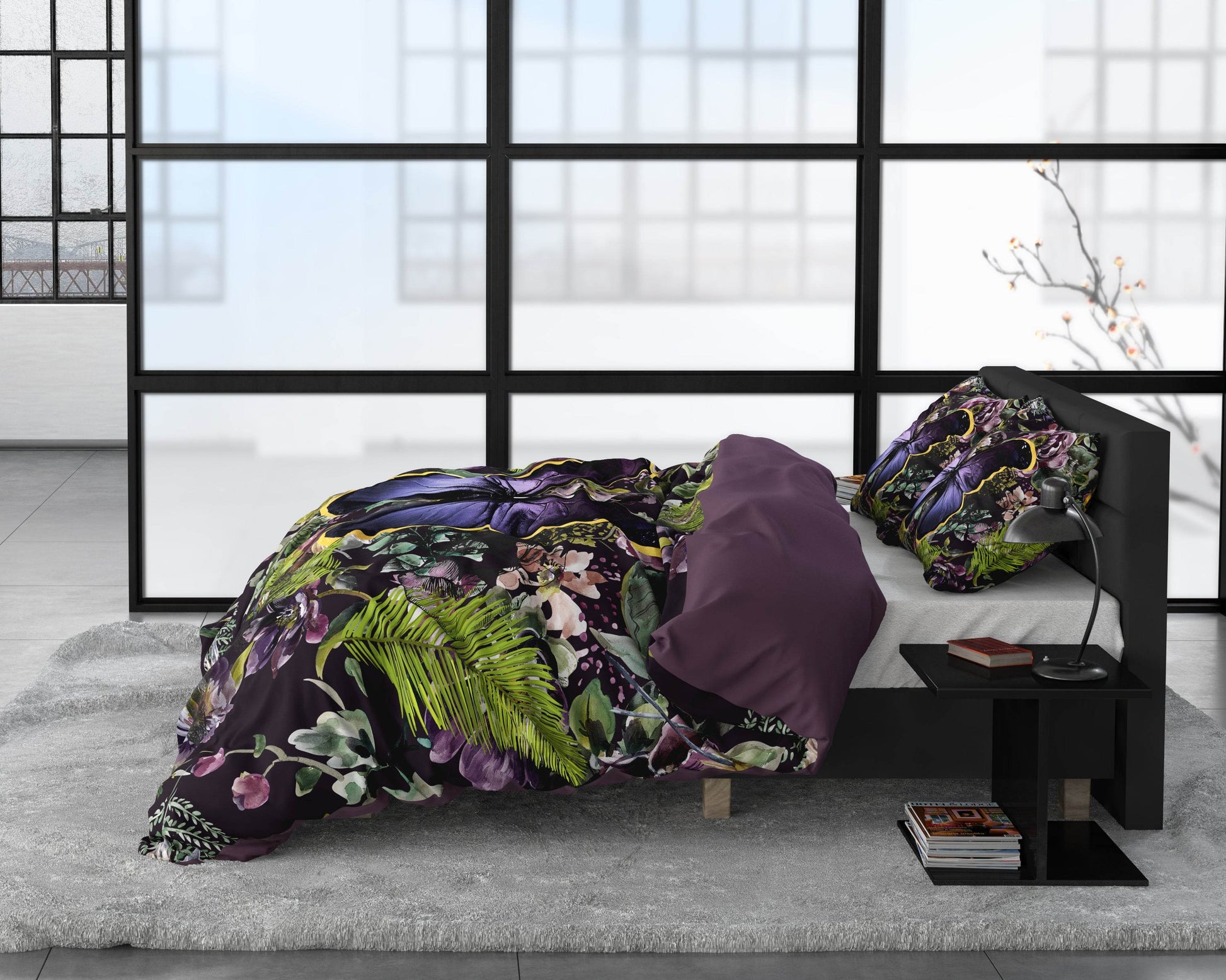 Bettbezug Mosani Türkis 140 x 220 cm - Palo24
