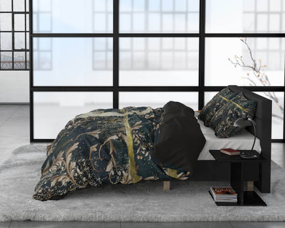 Bettbezug Yasmin Gold 140 x 220 cm - Palo24
