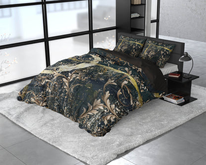 Bettbezug Yasmin Gold 240 x 220 cm - Palo24