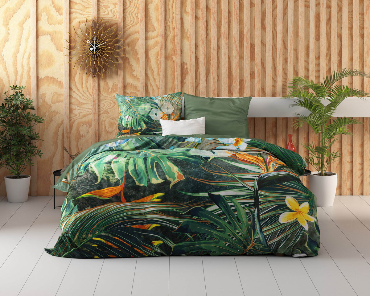Bettbezug Nature Fusion Green 240 x 220 cm - Palo24