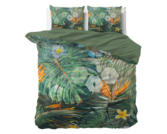 Bettbezug Nature Fusion Green 240 x 220 cm - Palo24