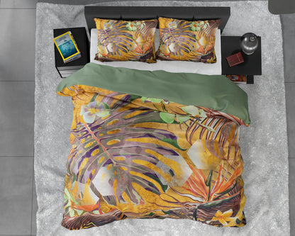 Bettbezug Nature Fusion Yellow 140 x 220 cm - Palo24