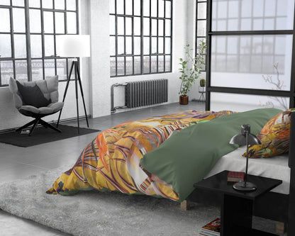Bettbezug Nature Fusion Yellow 200 x 220 cm - Palo24