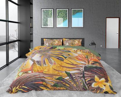 Bettbezug Nature Fusion Yellow 240 x 220 cm - Palo24