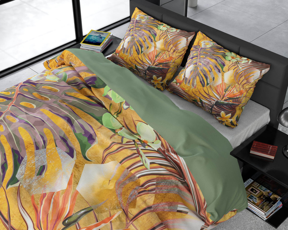 Bettbezug Nature Fusion Yellow 200 x 220 cm - Palo24