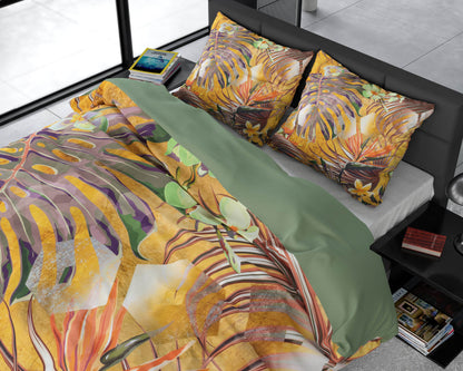 Bettbezug Nature Fusion Yellow 200 x 220 cm - Palo24
