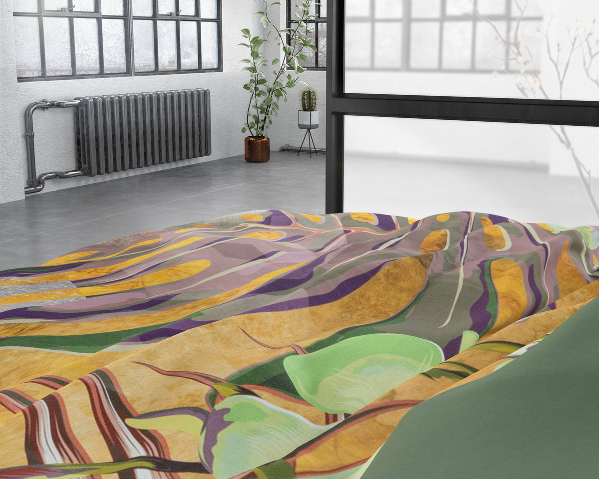 Bettbezug Nature Fusion Yellow 200 x 220 cm - Palo24