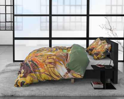 Bettbezug Nature Fusion Yellow 200 x 220 cm - Palo24