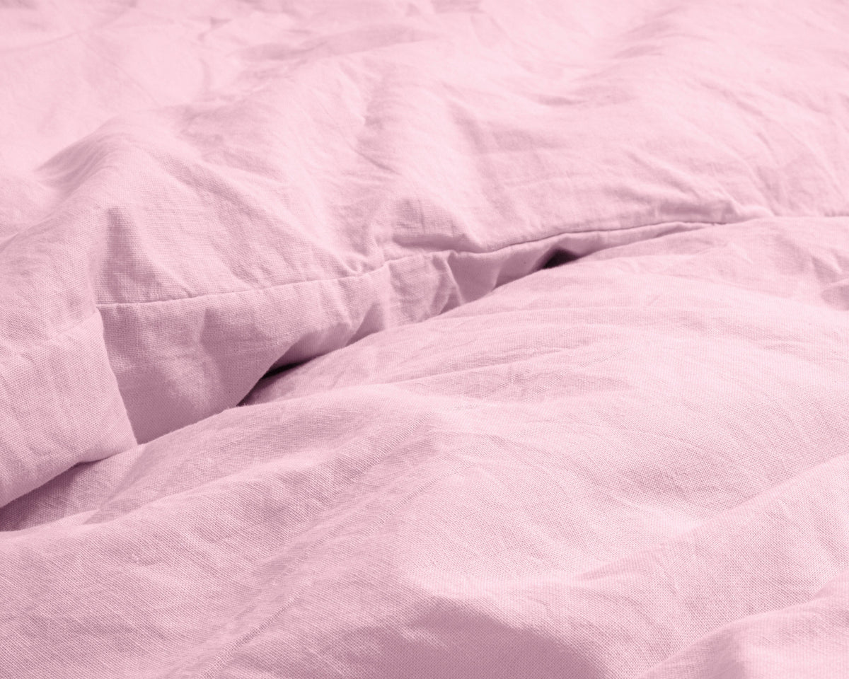Bettbezug Stone washed Pink 140 x 220 cm - Palo24