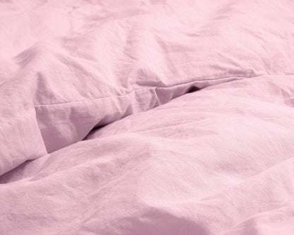 Bettbezug Stone washed Pink 140 x 220 cm - Palo24