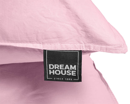Bettbezug Stone washed Pink 140 x 220 cm - Palo24