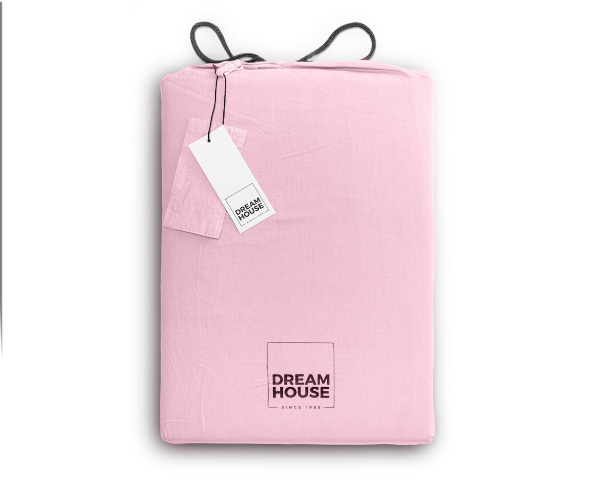 Bettbezug Stone washed Pink 140 x 220 cm - Palo24