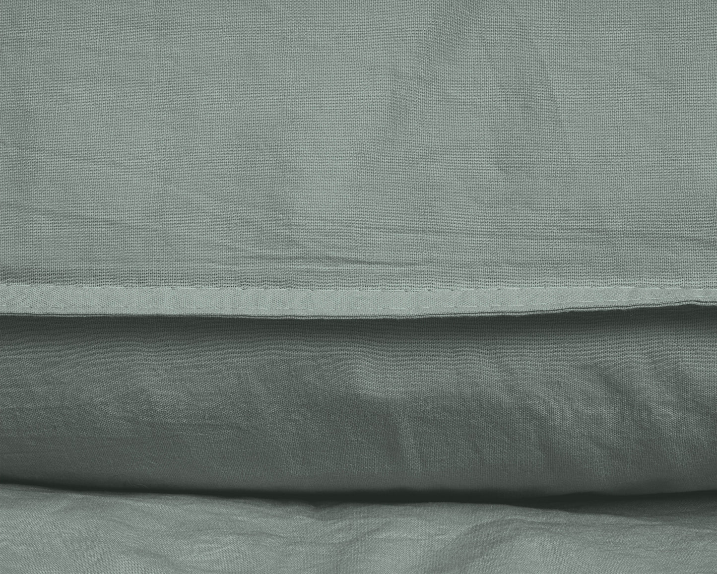 Bettbezug Stone washed Green 140 x 220 cm - Palo24
