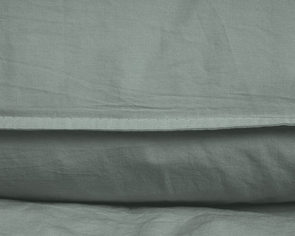 Bettbezug Stone washed Green 140 x 220 cm - Palo24