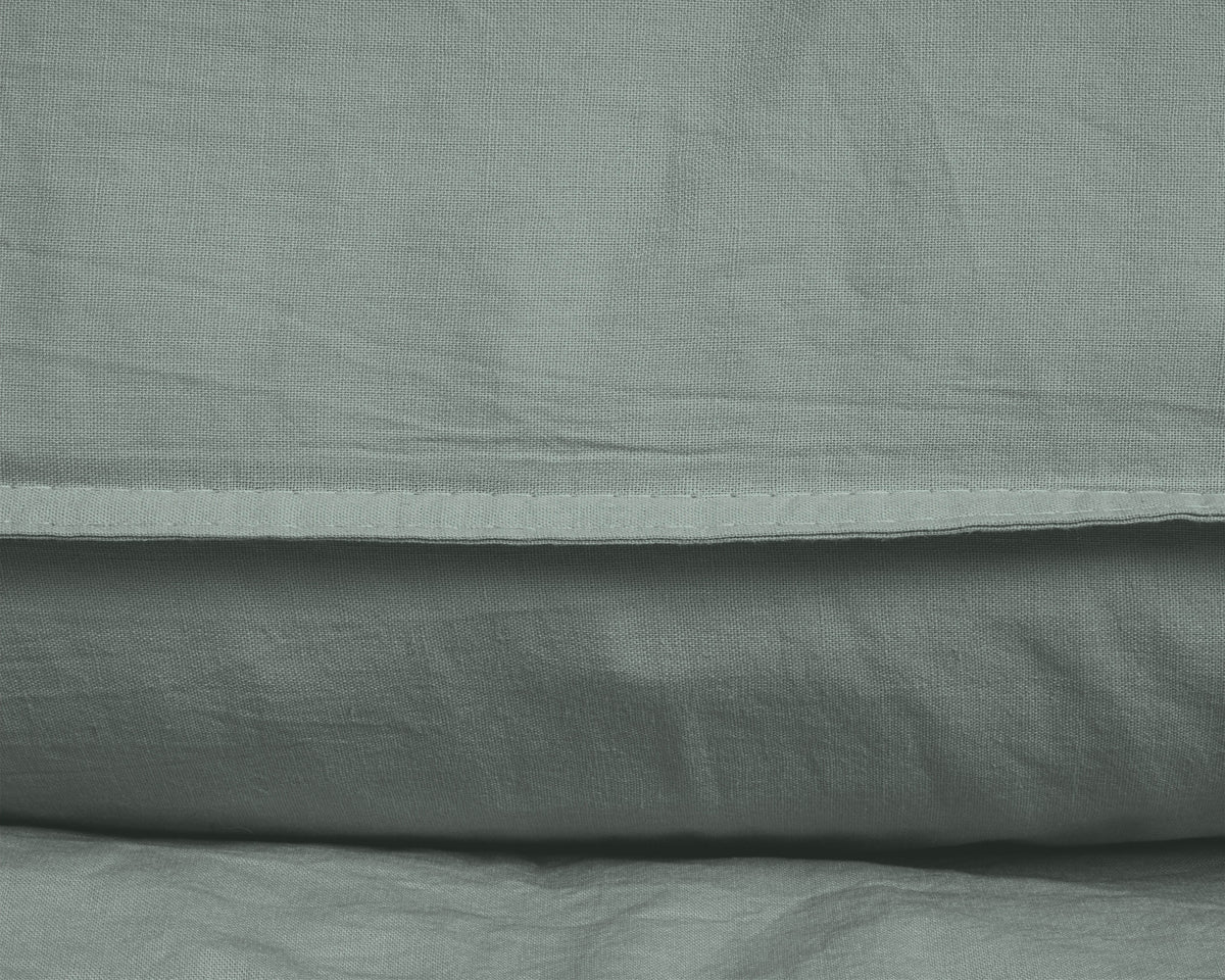 Bettbezug Stone washed Green 200 x 220 cm - Palo24
