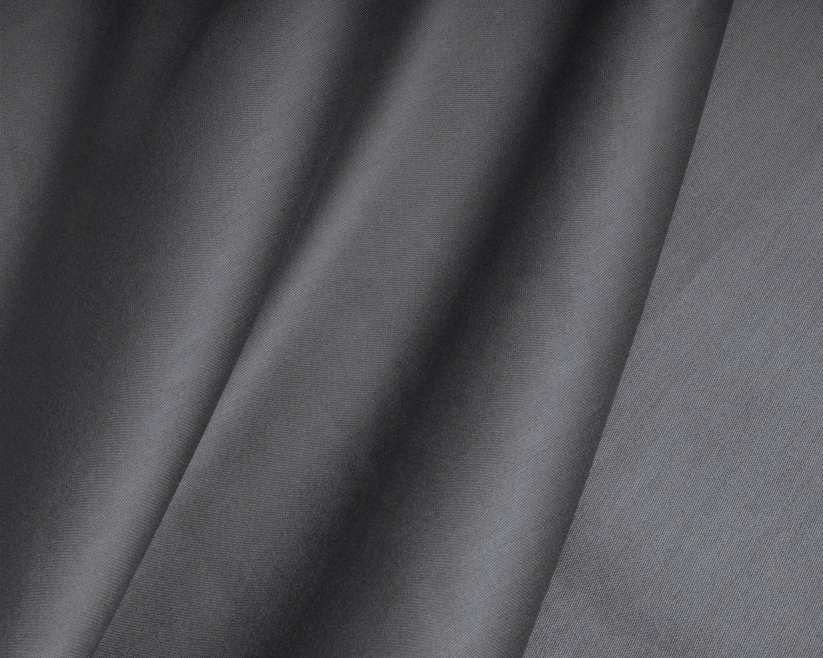 Satin Spannbettlaken Anthrazit 120 x 200 cm - Palo24