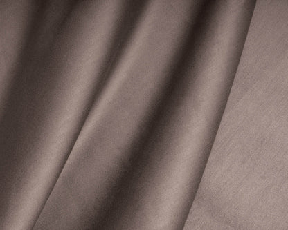 Satin Spannbettlaken Taupe 180 x 200 cm - Palo24