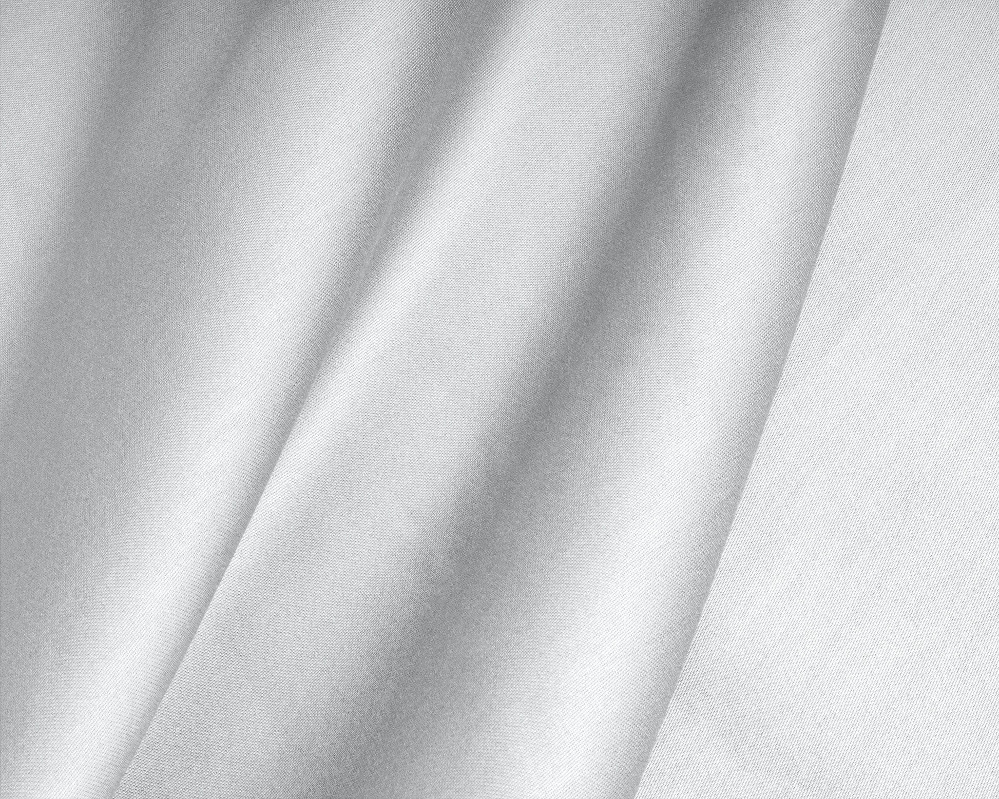 Satin Spannbettlaken Weiss 160 x 220 cm - Palo24
