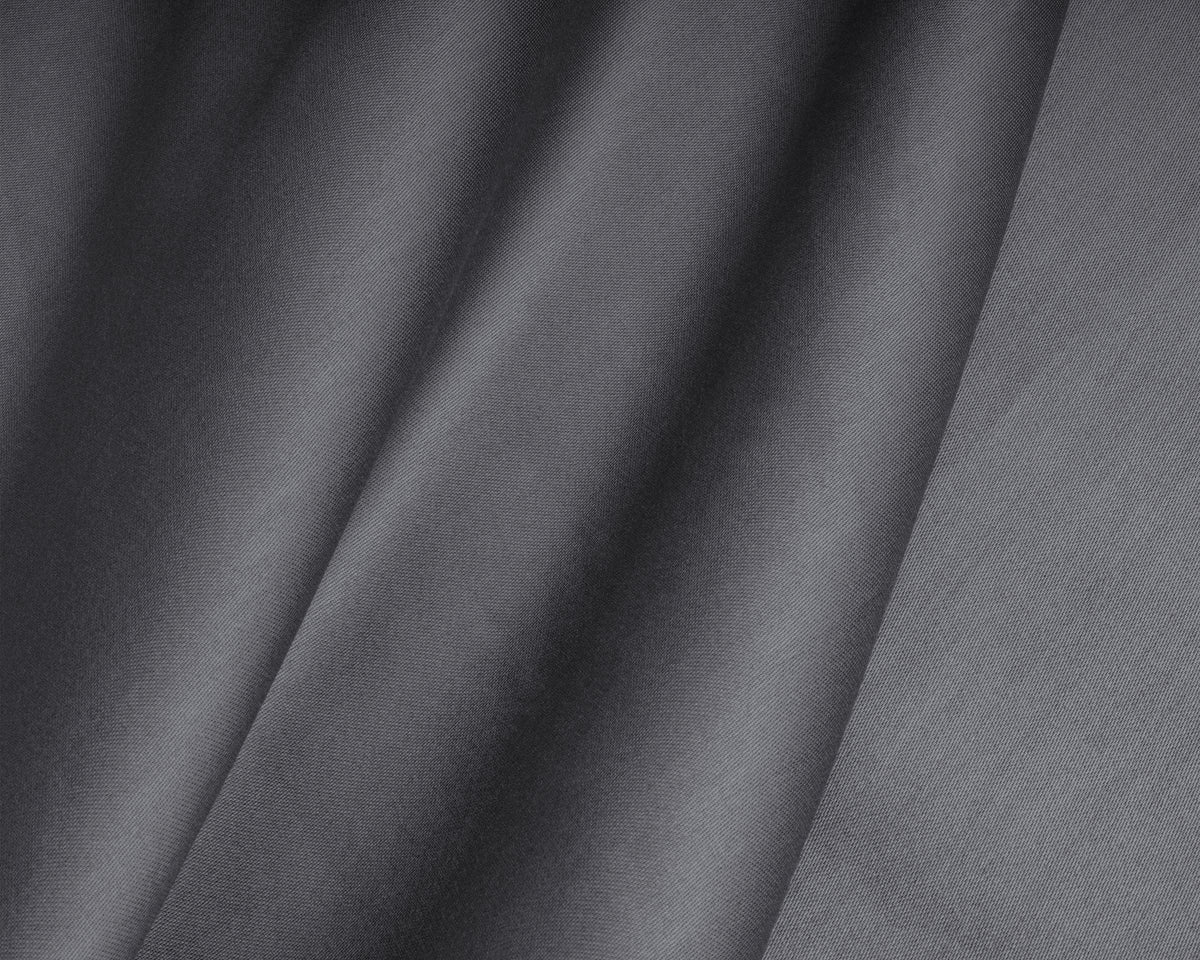 Topper Satin Spannbettlaken Anthrazit 90 x 220 cm - Palo24