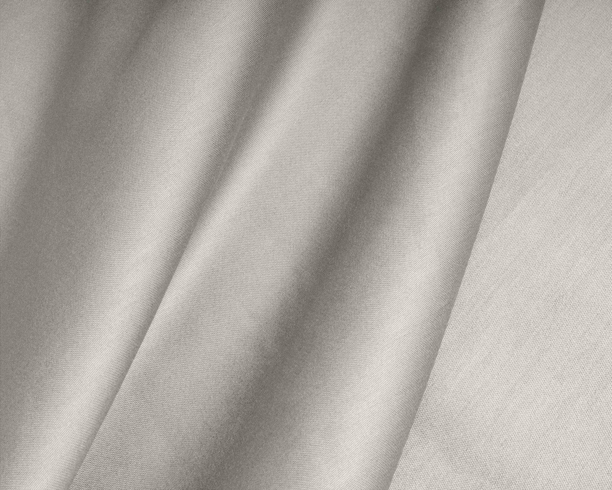 Topper Satin Spannbettlaken Creme 90 x 200 cm - Palo24