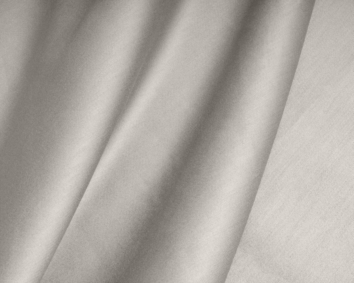Topper Satin Spannbettlaken Creme 160 x 200 cm - Palo24