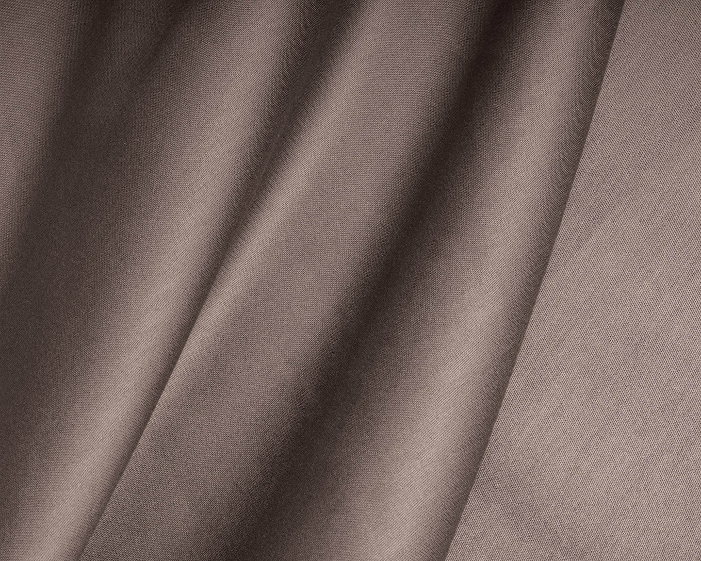 Topper Satin Spannbettlaken Taupe 140 x 200 cm - Palo24