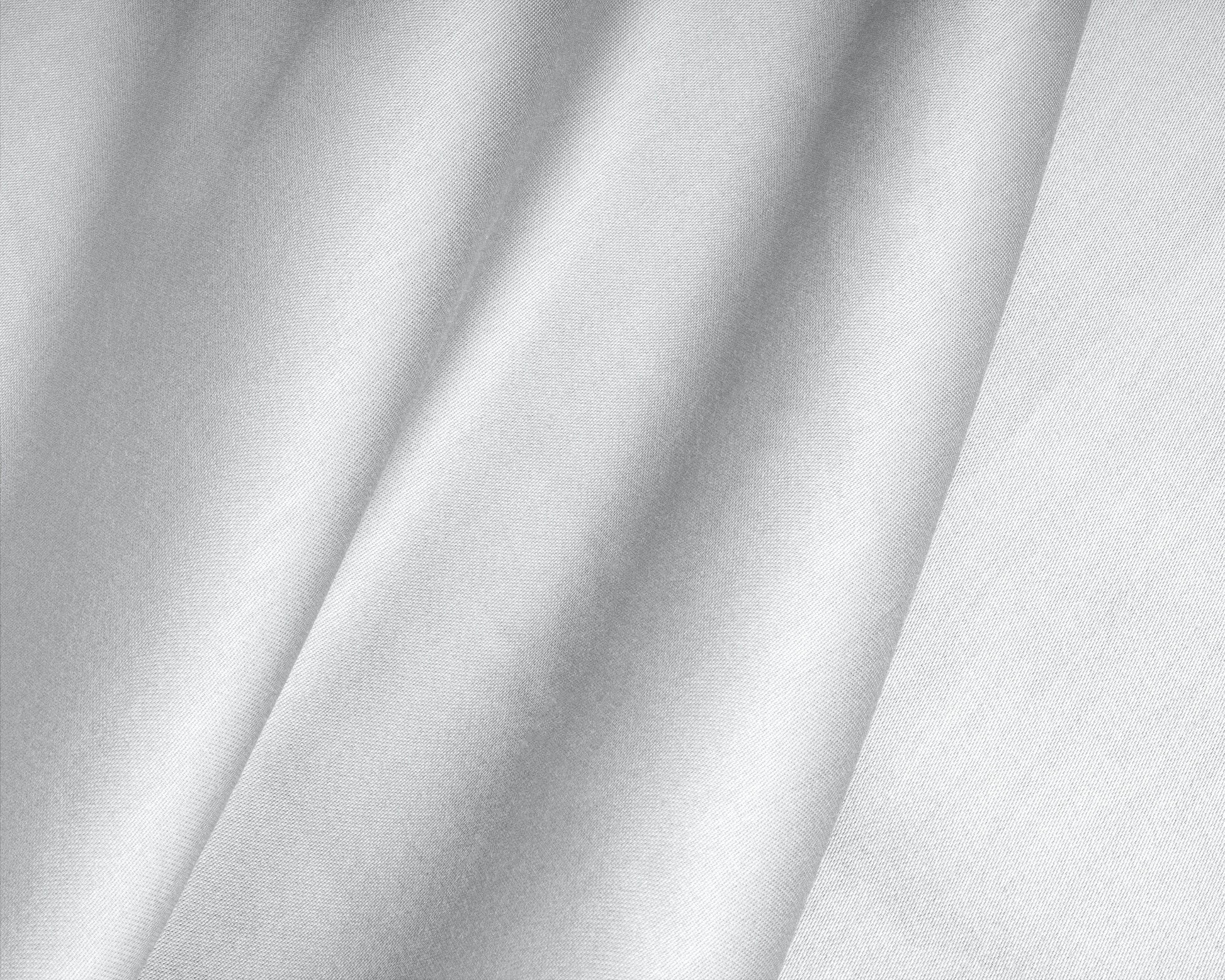 Topper Satin Spannbettlaken Weiss 90 x 220 cm - Palo24