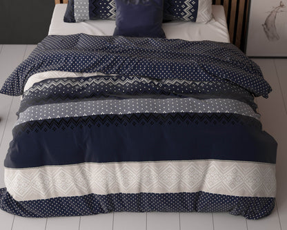 Bettbezug Elisabeth Navy 140 x 220 cm - Palo24