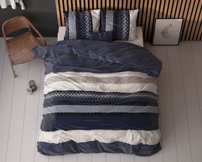 Bettbezug Elisabeth Navy 200 x 220 cm - Palo24