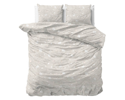 Bettbezug Flanel Caitlyn Sand 200 x 220 cm - Palo24