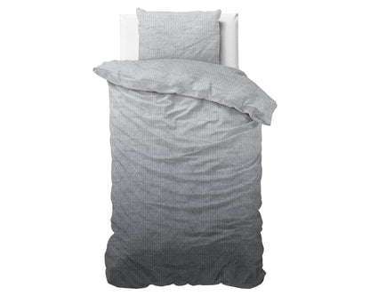 Bettbezug DH Flanel Quinn Anthrazit 140 x 220 cm - Palo24