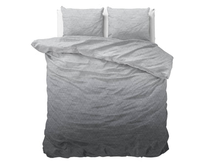 Bettbezug DH Flanel Quinn Anthrazit 200 x 220 cm - Palo24