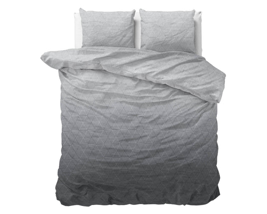 Bettbezug DH Flanel Quinn Anthrazit 240 x 220 cm - Palo24