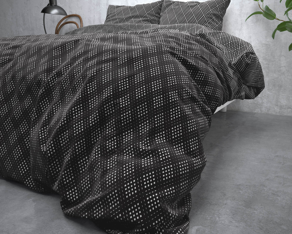 Bettbezug FL Cheng Anthrazit 240 x 220 cm - Palo24