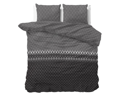 Bettbezug FL Cheng Anthrazit 240 x 220 cm - Palo24