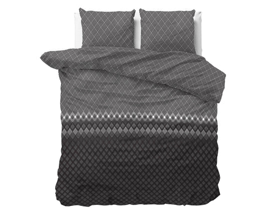 Bettbezug FL Cheng Anthrazit 240 x 220 cm - Palo24