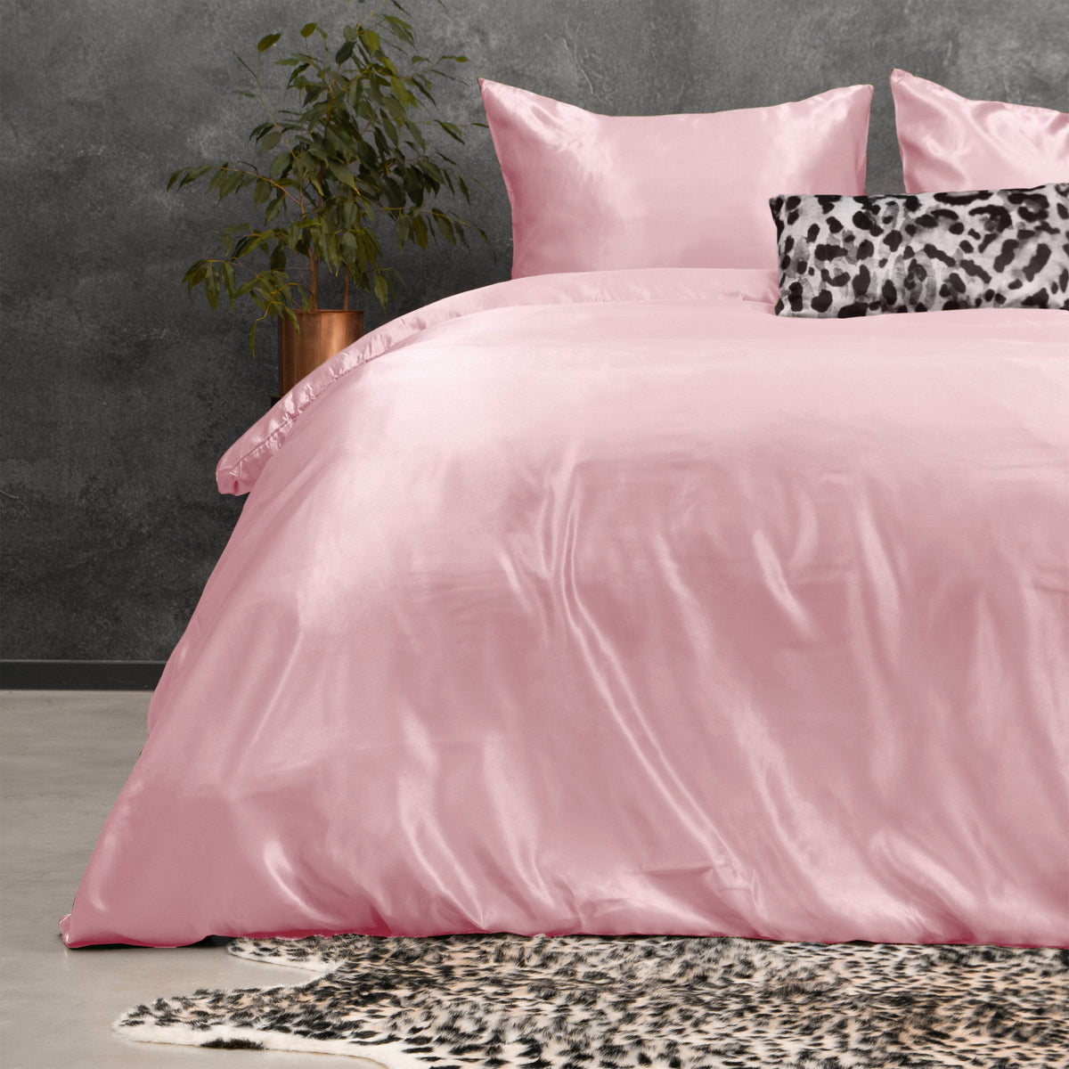 Bettbezug Beauty Skin Care rosa 140 x 220 cm - Palo24