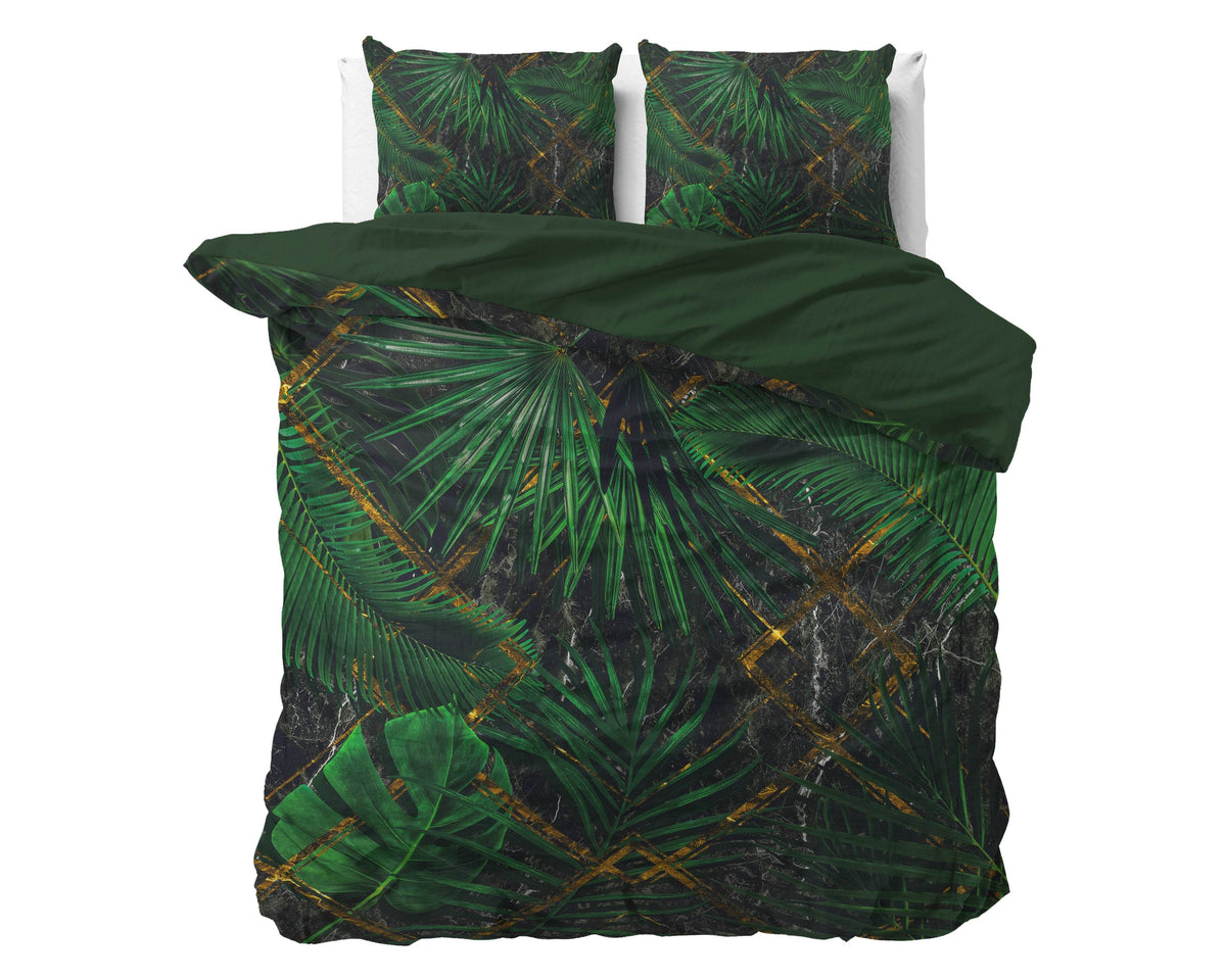 Bettbezug Avena Grün 200 x 220 cm - Palo24