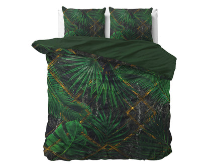 Bettbezug Avena Grün 200 x 220 cm - Palo24