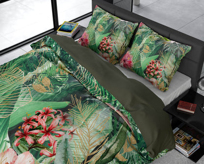 Bettbezug Mentha Grün 140 x 220 cm - Palo24