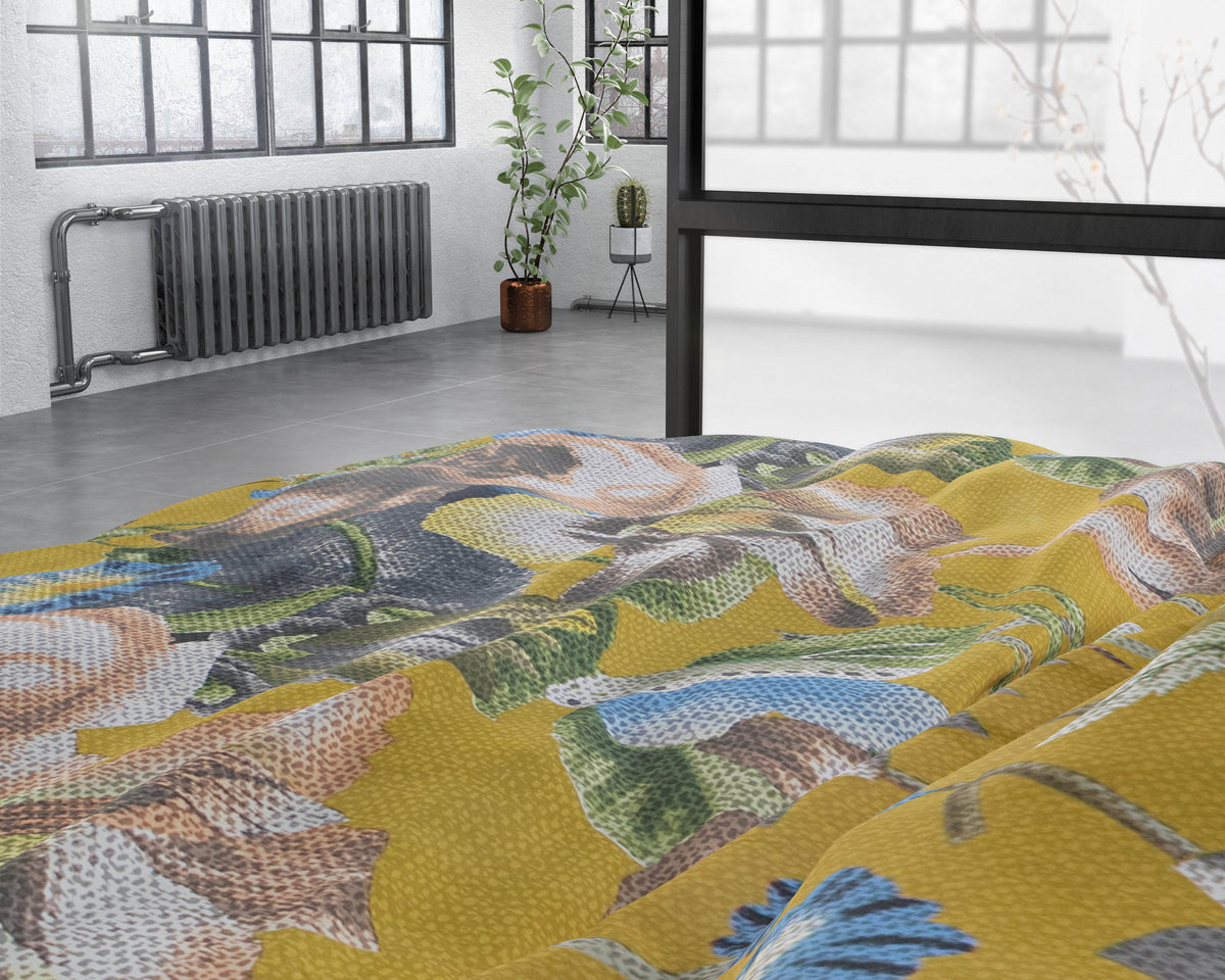 Bettbezug Andolf Gelb 200 x 220 cm - Palo24