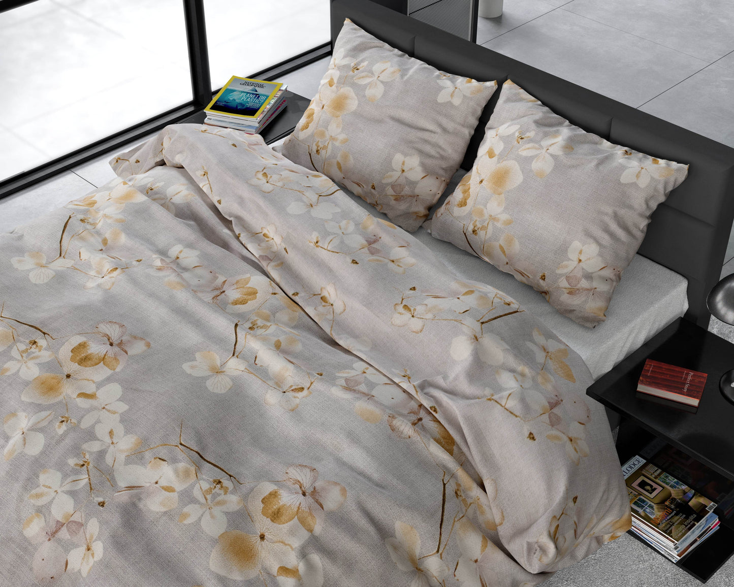 Bettbezug Louis Creme 240 x 220 cm - Palo24
