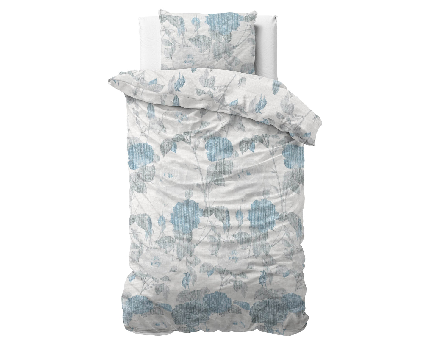 Bettbezug Iven blau 140 x 220 cm - Palo24