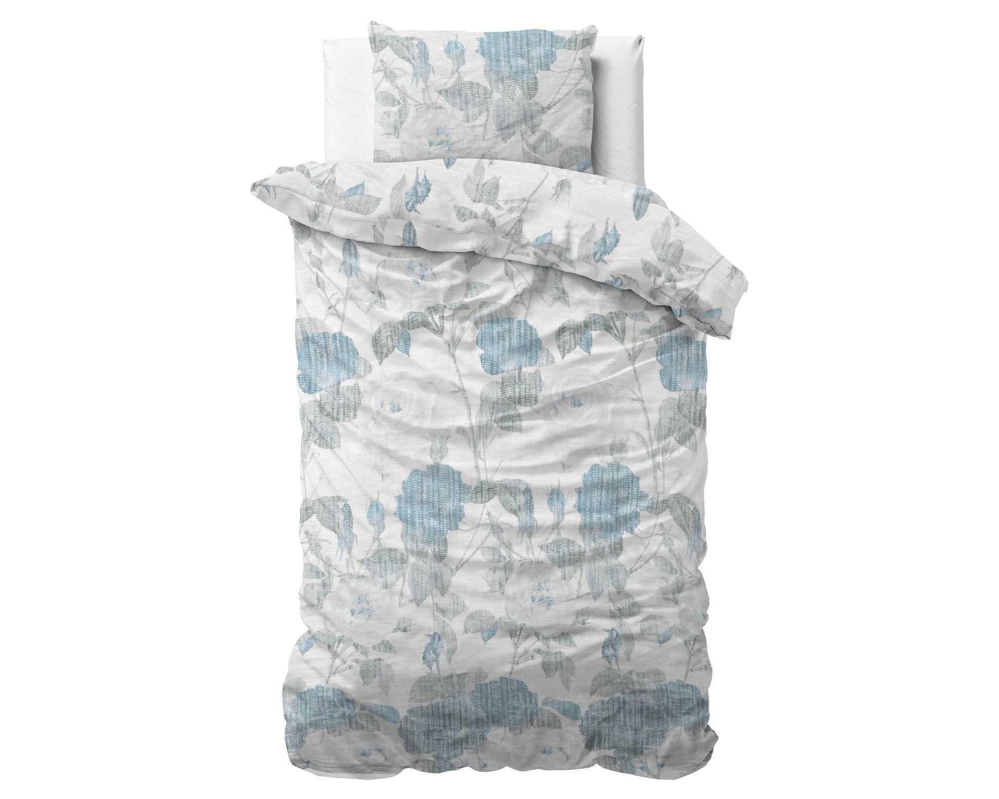 Bettbezug Iven blau 140 x 220 cm - Palo24