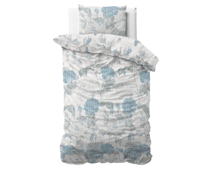 Bettbezug Iven blau 140 x 220 cm - Palo24