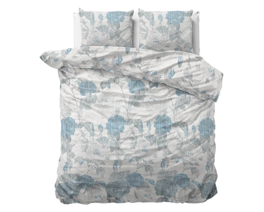 Bettbezug Iven blau 200 x 220 cm - Palo24