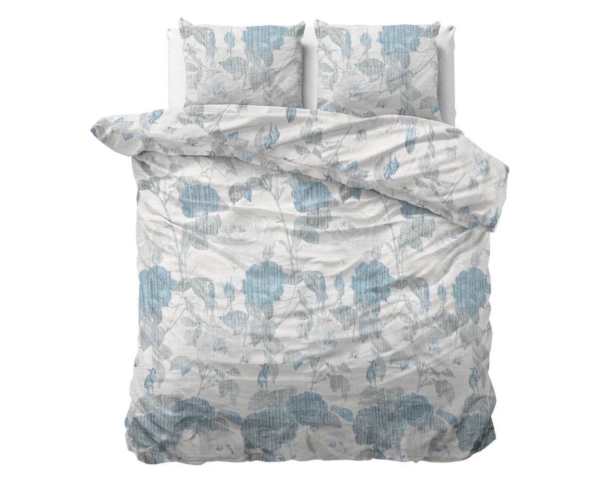 Bettbezug Iven blau 240 x 220 cm - Palo24