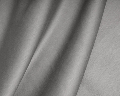 Split-Topper Satin Spannbettlaken Grau 180 x 220 cm - Palo24